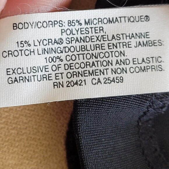 Vintage Wacoal Body Suede 16" Panty Smoother Shapewear Sz Med Black Discontinued - Picture 4 of 5